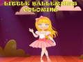 Juego Pequeñas bailarinas para colorear  en línea