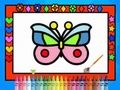Juego Colorea y Decora Mariposas  en línea