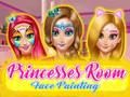 Juego Pintacaritas Habitación Princesas  en línea