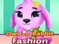 Juego La moda del búho y el conejo  en línea
