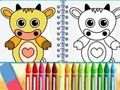Juego Dibujos para colorear de mascotas adorables  en línea