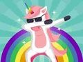 Juego Rompecabezas Dab Unicornios  en línea
