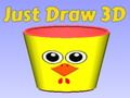 Juego Solo dibuja 3D  en línea