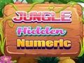 Juego Numérico oculto de la jungla  en línea