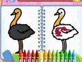 Juego Juego de colorear pájaros  en línea
