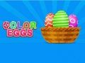 Juego Huevos de colores  en línea
