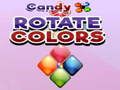 Juego Caramelo rotar colores  en línea