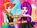 Juego Princesa contra chica monstruo  en línea