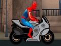 Juego Spider-Man en una motocicleta  en línea