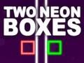 Juego Dos cajas de neón  en línea