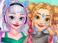 Juego Elsa y Rapunzel Moda Futura  en línea