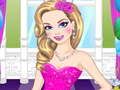 Juego Viste a Barbie cumpleaños  en línea