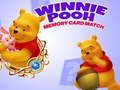 Juego Partido de la tarjeta de memoria de Winnie Pooh  en línea
