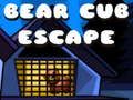 Juego Huida del cachorro de oso  en línea
