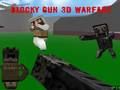 Juego Guerra 3d de pistola de bloques  en línea
