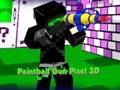 Juego Pistola de paintball Pixel 3D  en línea