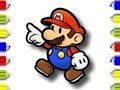 Juego Mario De Regreso A La Escuela Para Colorear  en línea