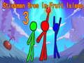 Juego Stickman bros en la isla de las frutas 3  en línea