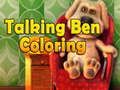 Juego Ben hablando para colorear  en línea