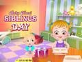 Juego Baby Hazel: Día de los hermanos  en línea