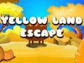 Juego Escape de tierra amarilla  en línea