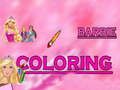 Juego Barbie para colorear  en línea
