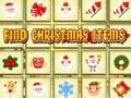 Juego Encuentra artículos de Navidad  en línea