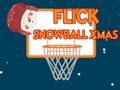 Juego Flick Snowball Navidad  en línea