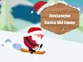 Juego Avalanche Santa Esquí Navidad  en línea