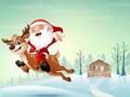 Juego Camión de reparto de regalos de Papá Noel  en línea