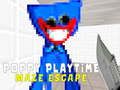 Juego Escape del laberinto de Poppy Playtime  en línea