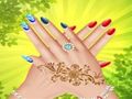 Juego Arte de uñas de primavera  en línea