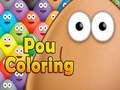 Juego Pou Para Colorear  en línea