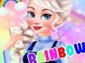 Juego Moda de princesa arcoíris  en línea