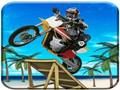 Juego Acrobacias en bicicleta de playa  en línea