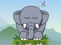 Juego Rompecabezas de elefante roncando  en línea