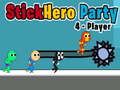 Juego Stickhero fiesta 4 jugadores  en línea