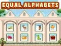 Juego Alfabetos iguales  en línea