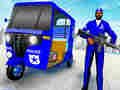 Juego Policía Auto Rickshaw Taxi  en línea
