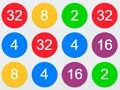 Juego 2-4-8 enlazar números idénticos  en línea
