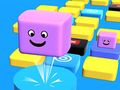 Juego Saltar cubo apilado modelo 3d  en línea
