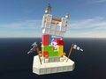 Juego Bloques de destrucción del castillo  en línea