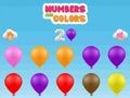Juego Números y colores  en línea