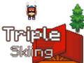 Juego Esquí triple 2D  en línea