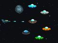 Juego Tirador espacial ovni  en línea