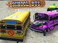 Juego Derby de demolición de autobuses escolares  en línea