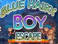 Juego Escape de chico peludo azul  en línea