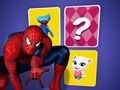 Juego Partido de tarjeta de memoria de Spiderman  en línea