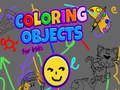 Juego Objetos para colorear para niños  en línea
