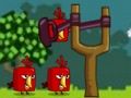 Juego Angry Birds contra cerdos  en línea